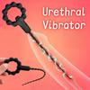 Urethral Vibrator Silicone Vibrating Penis Plug Urethral Dilator Horse Eye Stick