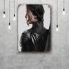 Katniss Everdeen Game Vintage Metal Tin Signs Posters Decor Retro Metal Plaque Wall Art Decor for Garage Bar