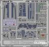 Eduard 1/48 F-8E Crusader Etching Parts (for Hasegawa) Plastic Model Kits EDU49278