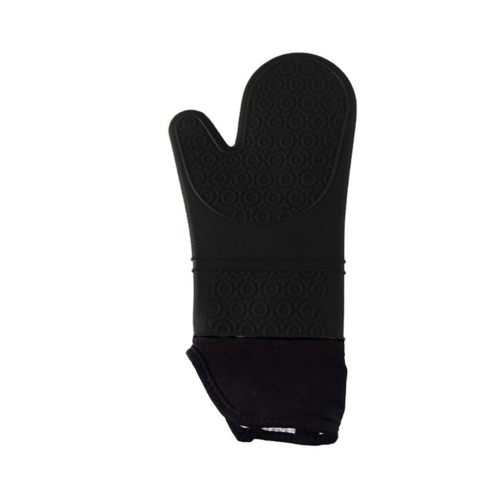 Oven Heat-Resistant Gloves & Anti-Scald Tongs Set - 6-Piece Kitchen Protection with Honeycomb Pads