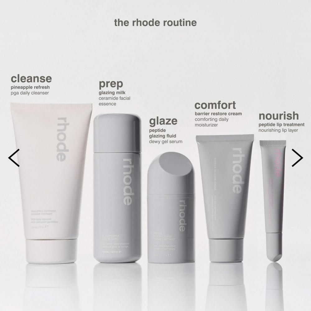 Rhode Peptide Lippenpflege Nährendes Glanzöl 0,3 oz 10 ml Ohne Duft