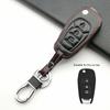 100% Leather Car Key Cover Case Protection For Chevrolet For Cruze Spark Camaro Volt Bolt Trax Malibu Car Styling Accessories