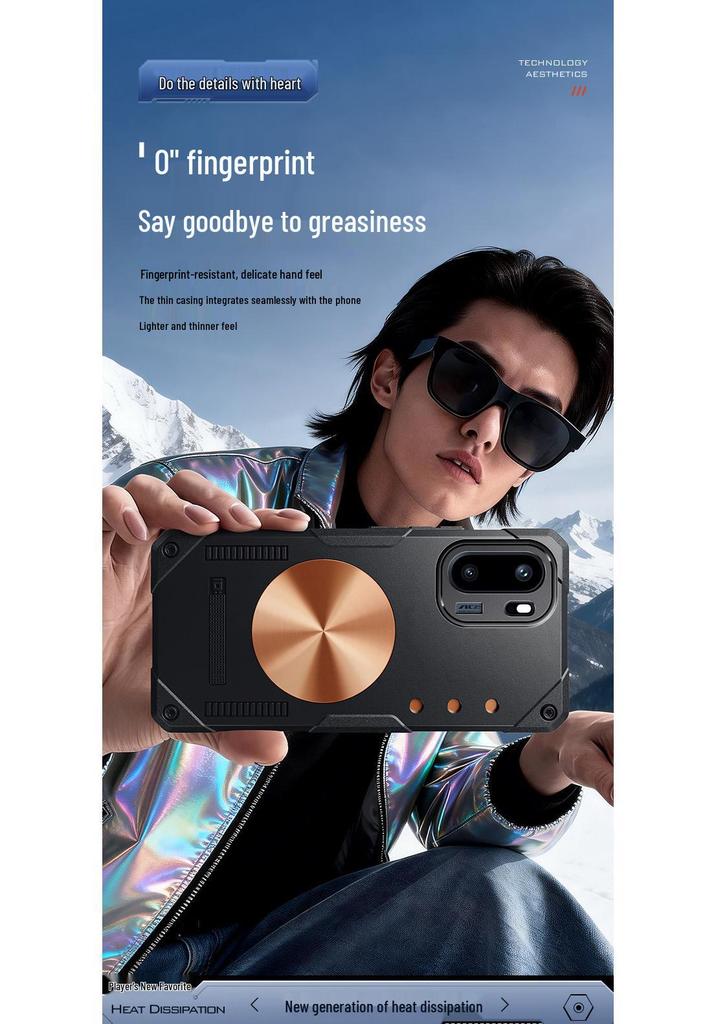 OnePlus Ace 6/6T Magnetic Silicone Protective Case