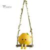 Small Gifts for Friends Cute Swinging Lemon Wall Hanging Ornament, Smiling Figurine, Resin Swing Personalized Room Decor Accessories Decor,