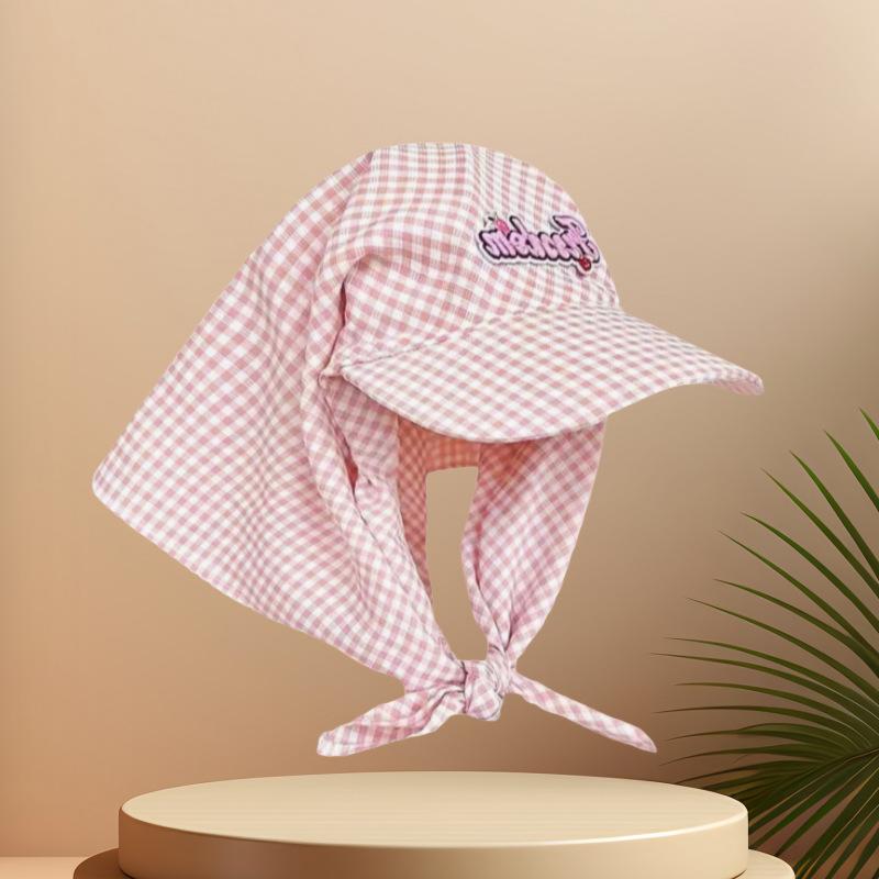 Niche Design Fashionable Sunshade Headscarf Hat Men's and Women's Caps Spring and Summer Shopping Camping Anti-sun Hat
