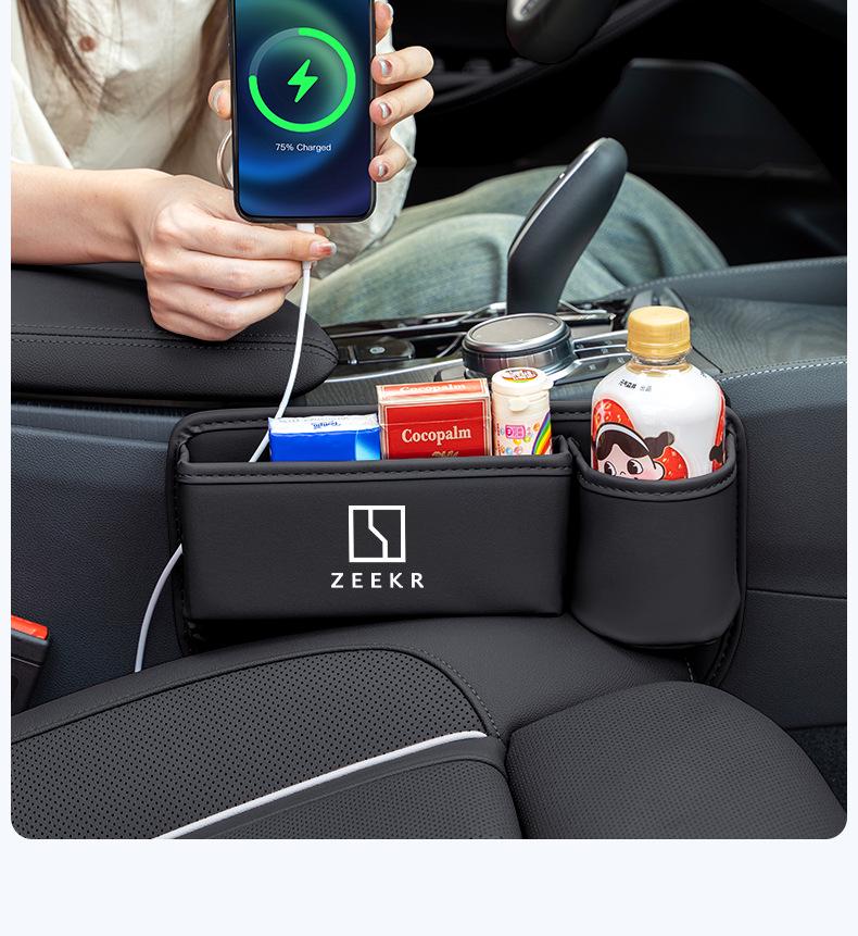 Zeekr Car Seat Gap Organizer for Models X, 001, 007, 009