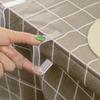 Stable Fixed Windproof Clips Transparent Table Cover Holder Table Cloth Holder  Family Party