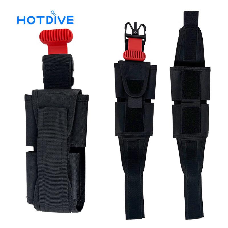 HOTDIVE 10lb Scuba Diving Quick-Release Weight Pouch