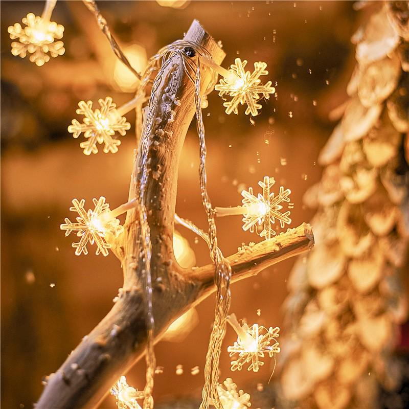 LED Star Ball String Lights - Fairy Room & Party Décor, Battery Operated