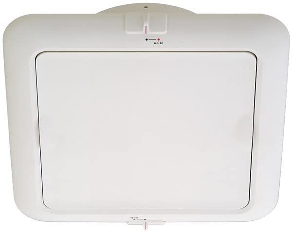 Unix Indoor Differential Pressure Air Intake, Ceiling Mount, PDK150BWFH, Square Flat, with Fresh Air Purification Filter