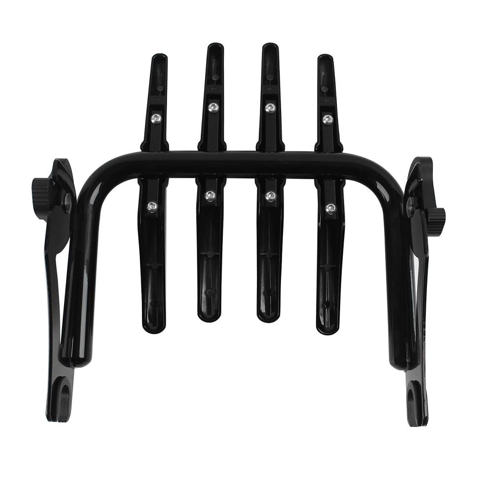 Black Stealth Luggage Rack for Harley Electra Street Glide Road King FLHX FLHT Ultra Limited 2009-2024 Motorcycle Accessories