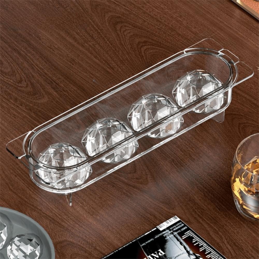Reusable Design Ice Cube Tray Freezer Safe Ice Ball Mold Premium Ball Shaped Ice Mold  Hotel Use