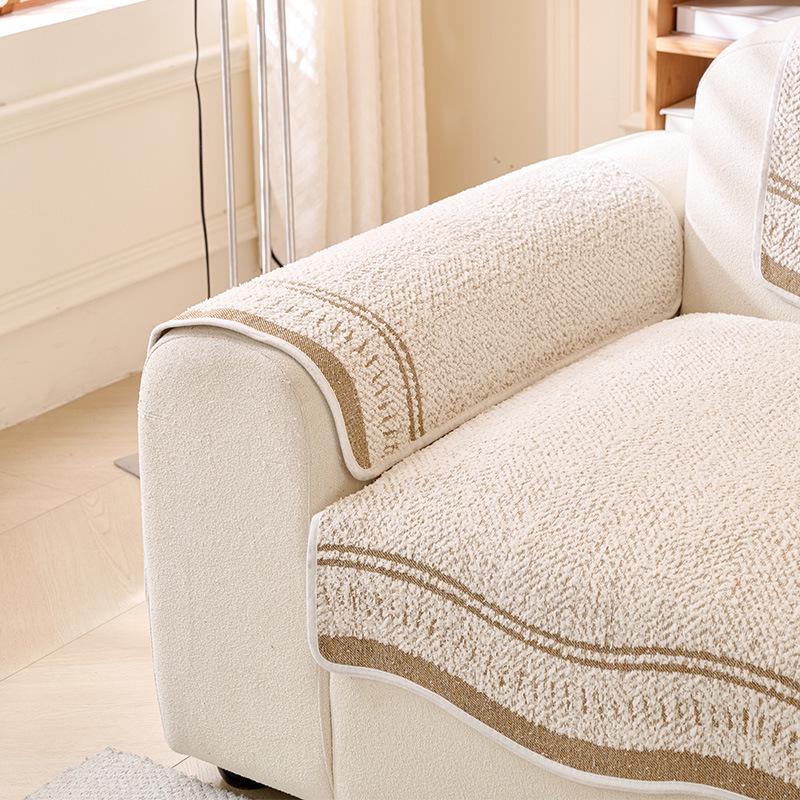 Premium Leather Sofa Cushion: All-Season, Non-Slip, Irregular Shape, Autumn/Winter 2026 Design Cover