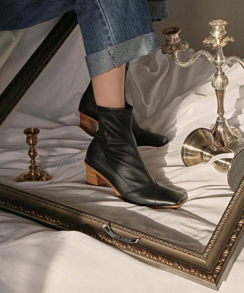 Ashgray Studios 1412 Ronte Spandex Ankle Boots (Type B)