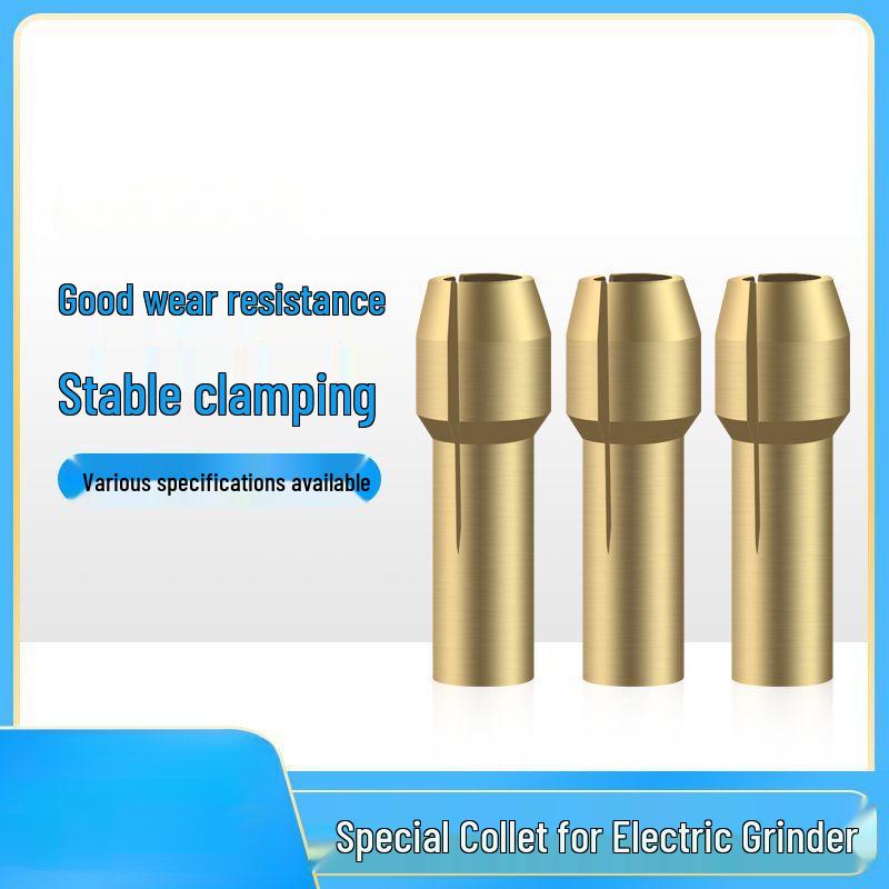 Compact Multi-Function Electric Grinder Chuck Nut - Stainless Steel Collet Accessory