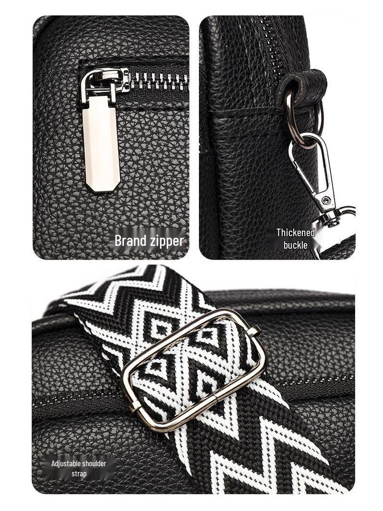 Women's Fashion Multi-layer Single Shoulder & Crossbody Bag with Coin Purse - Lightweight Commuting Small Square Bag