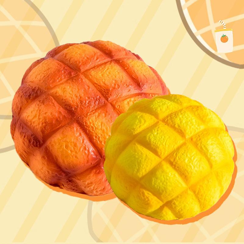Cute Slow Rising Squishy Bread Oversized Pineapple Bun Stress Relief Toy Prank Gift