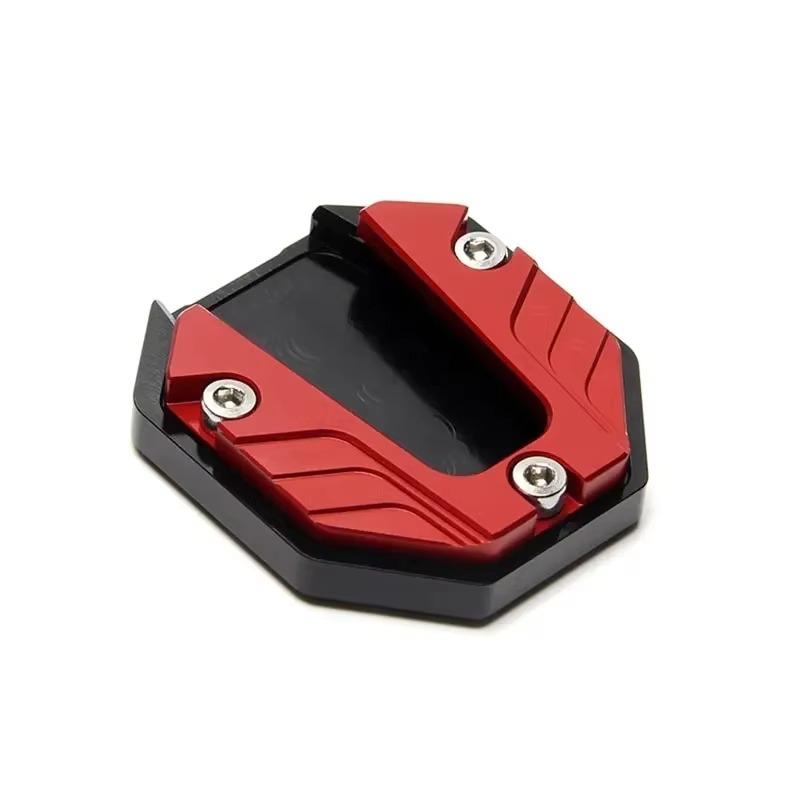 Aluminum Alloy Motorcycle Bike Kickstand Extender Anti-skid Foot Side Stand Extension Foot Pad Support for Motorcycle Dirt Bike