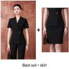 Women's Summer Short-Sleeved Professional Suit - High-End Formal Wear for Interviews and Commute