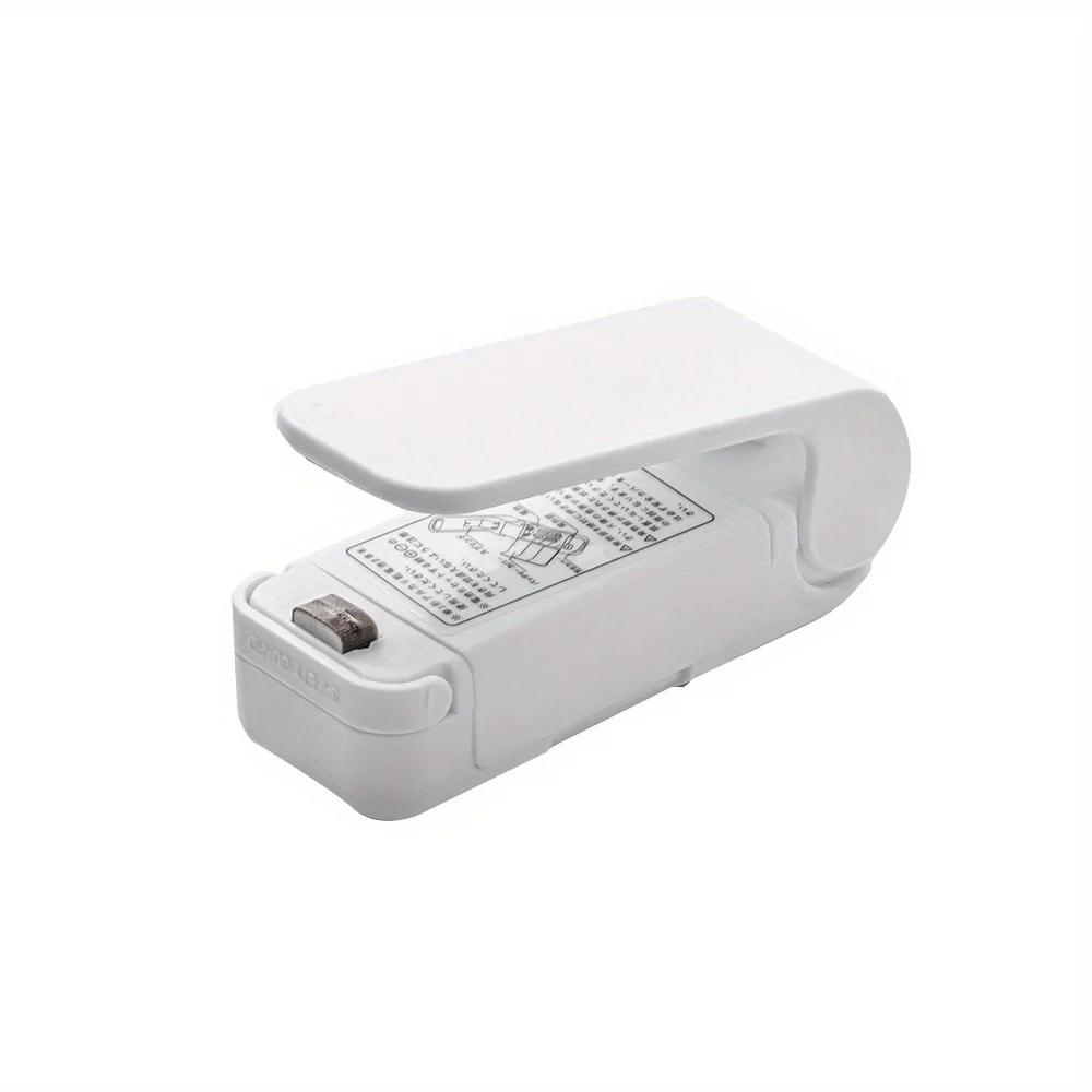 

Мини Запайщик Маленький Бытовой Запайщик Пластика Закуски Влагостойкий Запаивающий Артефакт Портативный Давление Пластик белый