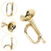 Fockety B-Trompete, Standard Messing Taschen trompete, Professionelles Instrument mit Handschuh, Reinigungstuch, Anfänger-Mundstück, für Schülerband