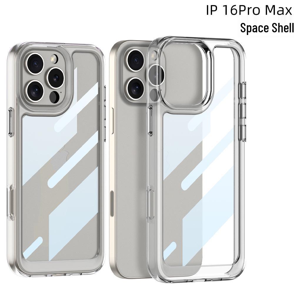 iPhone 16/16 Pro High-Transparency Airbag Anti-Drop Protective Case 16 Pro чистый