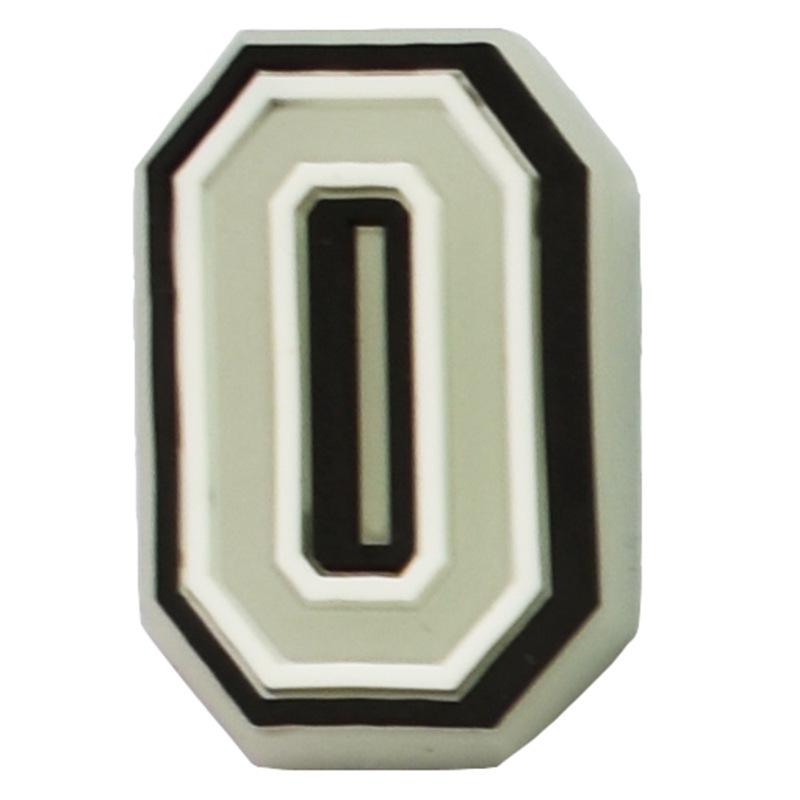 Fluorescent PVC Soft Rubber Clog Shoe Decorations - Letters & Numbers - DIY Accessories