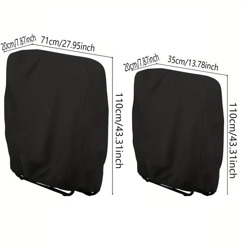 Garden Outdoor Folding Chair Cover Dustproof Cover Garden Terrace Furniture Cover Chair Cover Sunscreen Beach Chair Cover