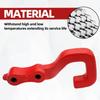 Red Rear Tow Hook Right Side or Left Side for Jeep Gladiator JT 3.0L 3.6L 2020-2024 Replace 68334733AA 68334733AB 70304021TA