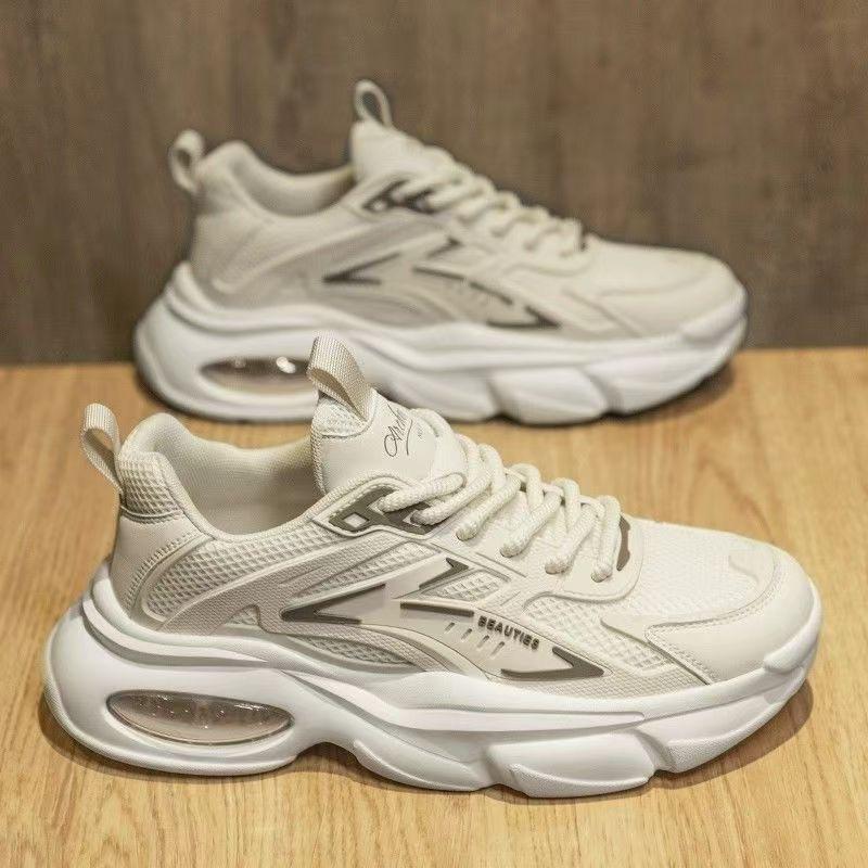 Fashion Men's Height-increasing Platform Shoes New Breathable Versatile Casual Sneakers Comfortable Wear-resistant Running Shoes