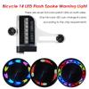 Bicycle Cycling Bike Tyre Tire Wheel Valve 14 LED Flash Spoke Warning Light Cycling Accessories