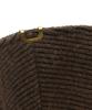 Eondeokeonteulolseutyudio Winter Knit Bucket Hat Stand Bucket / Stripe Knit / M Brown
