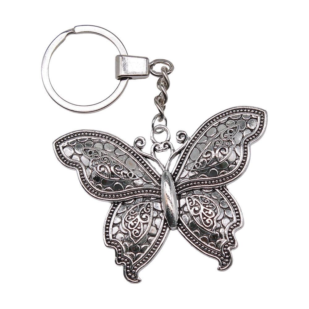 30mm Keychains Butterfly Bird Kids' Jewelry Materials QY010