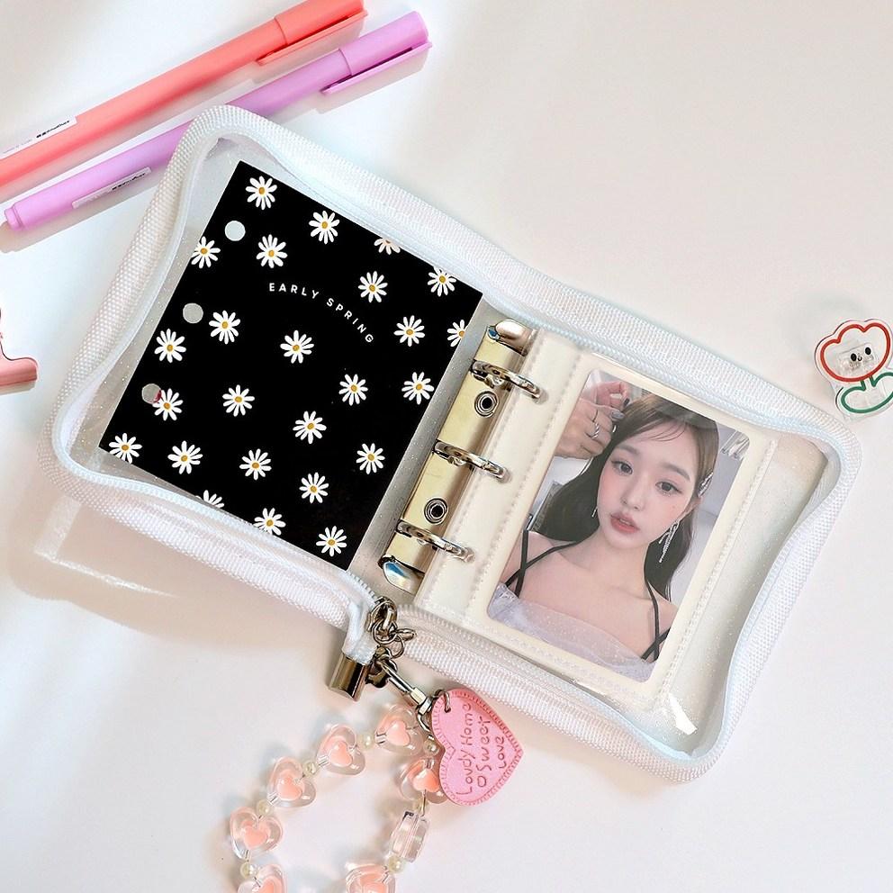 

Bom Bom Mini 3-Round Photo Binder with Inner Page and Photo Card Call Book