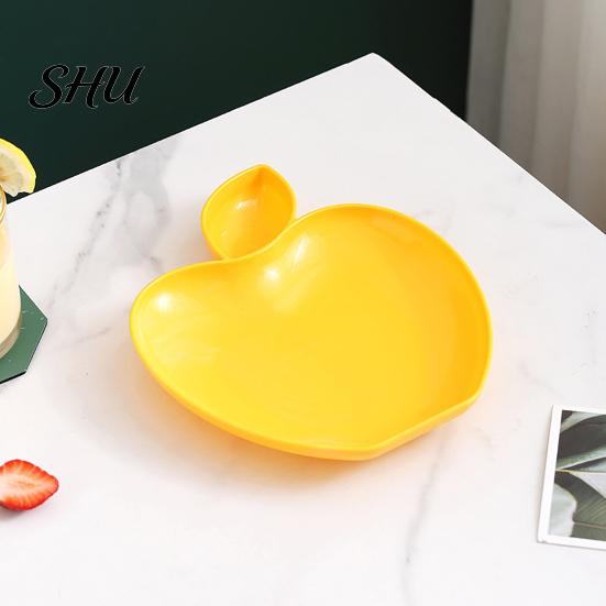 Modern Serving Plate Fruit Shape Dish Sauce Vinegar Holder Food Grade Multi-functional Dumpling Cold Dishwasher Safe Tray Dishes Snack Dessert