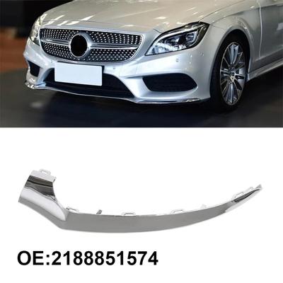 מפצל ספוילר קדמי לביצועים עבור מרצדס CLS עבור W218 C218 X218 2015 2018 שפר את האסתטיקה והטיפול של הרכב