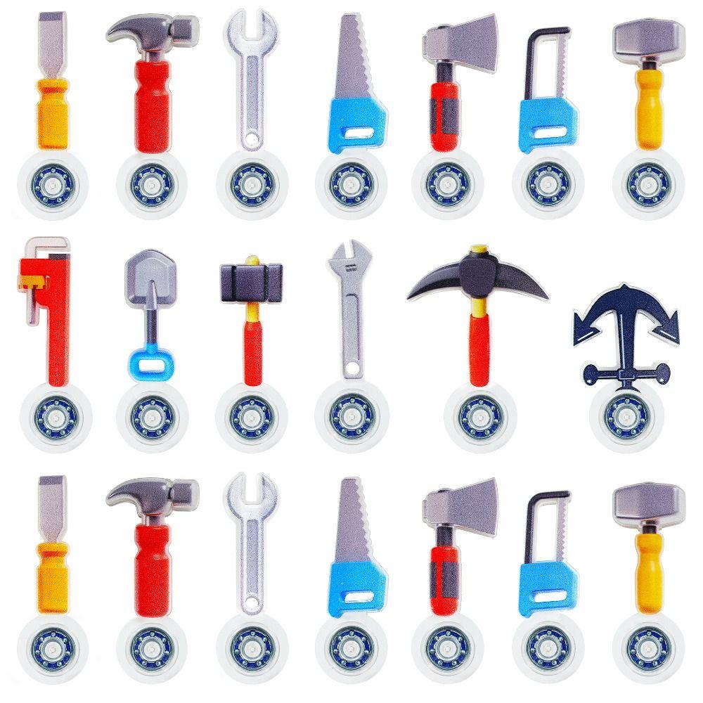 20Pcs Set Tool Shape Fingertip Gyro Toy Creative Design Hand Spinner Toy  Children's Gift