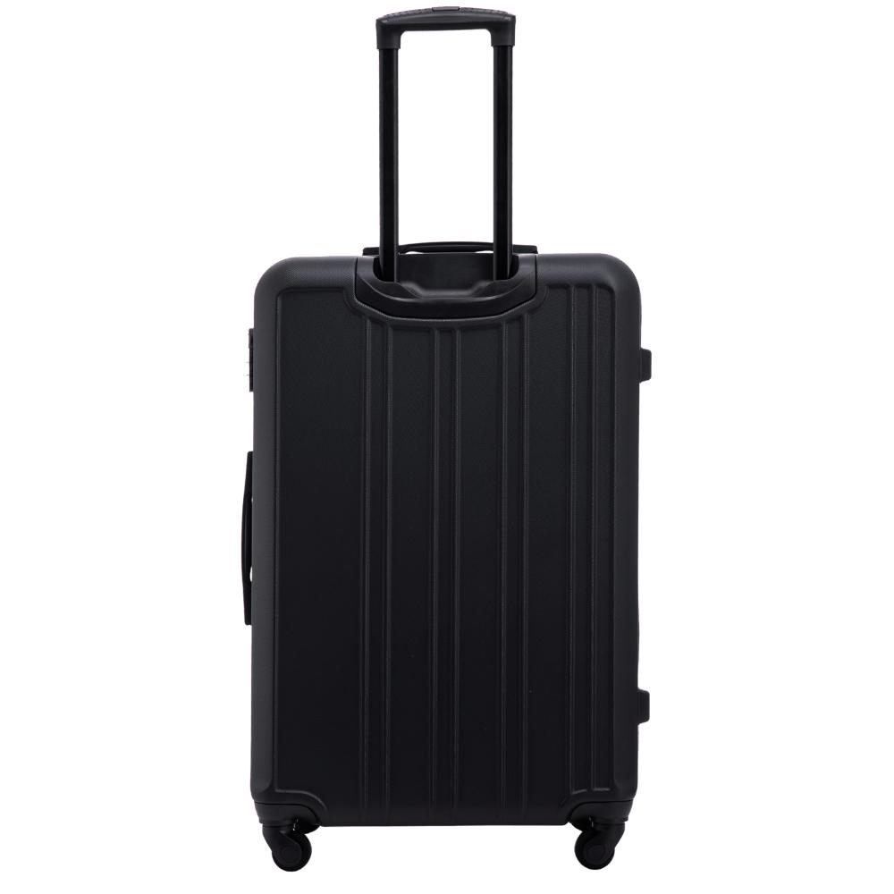 Large Wings 28" Harrier Black Suitcase