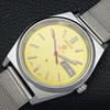 REFURBISHED SEIKO EXPO 70 AUTOMATIC 6309A JAPAN MENS YELLOW DIAL WATCH A427268-2 QRL-a427268