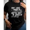 Women Da Ma Casual Short Sleeve T-Shirt