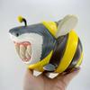 1pc Creative Parody Cute Shark Resin Ornament Animal Statue Living Room Desktop Ornament