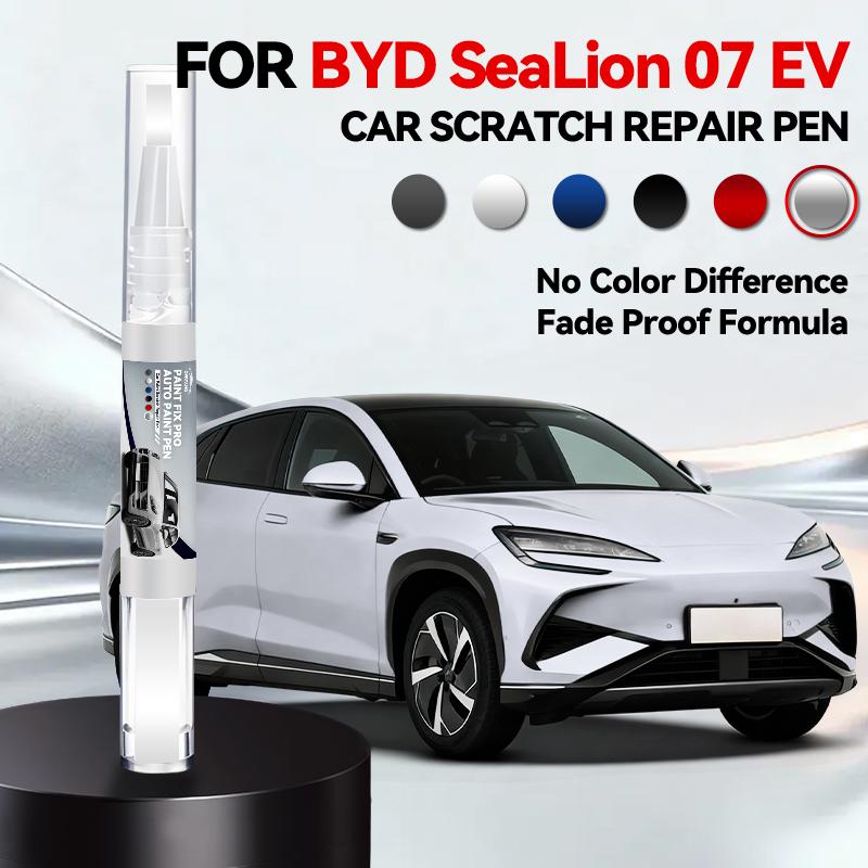 Für BYD Sea Lion 07 EV 2023-2025 D49 Lackreparaturstift Touch-Up Kratzerentferner DIY Autozubehör Schwarz Weiß Grau Lila