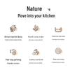 SUPOR Ebony Wood Anti-bacterial Cutting Board