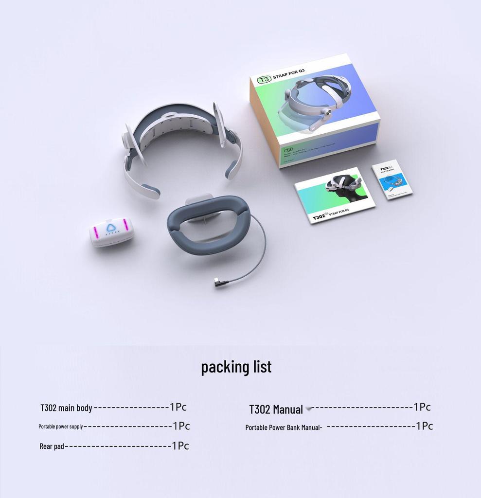 Meta Quest 3 S Elite Power Headband: Battery Version Accessory