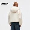 Only Women's 2025 Autumn Sporty Plush Hooded Padded Jacket