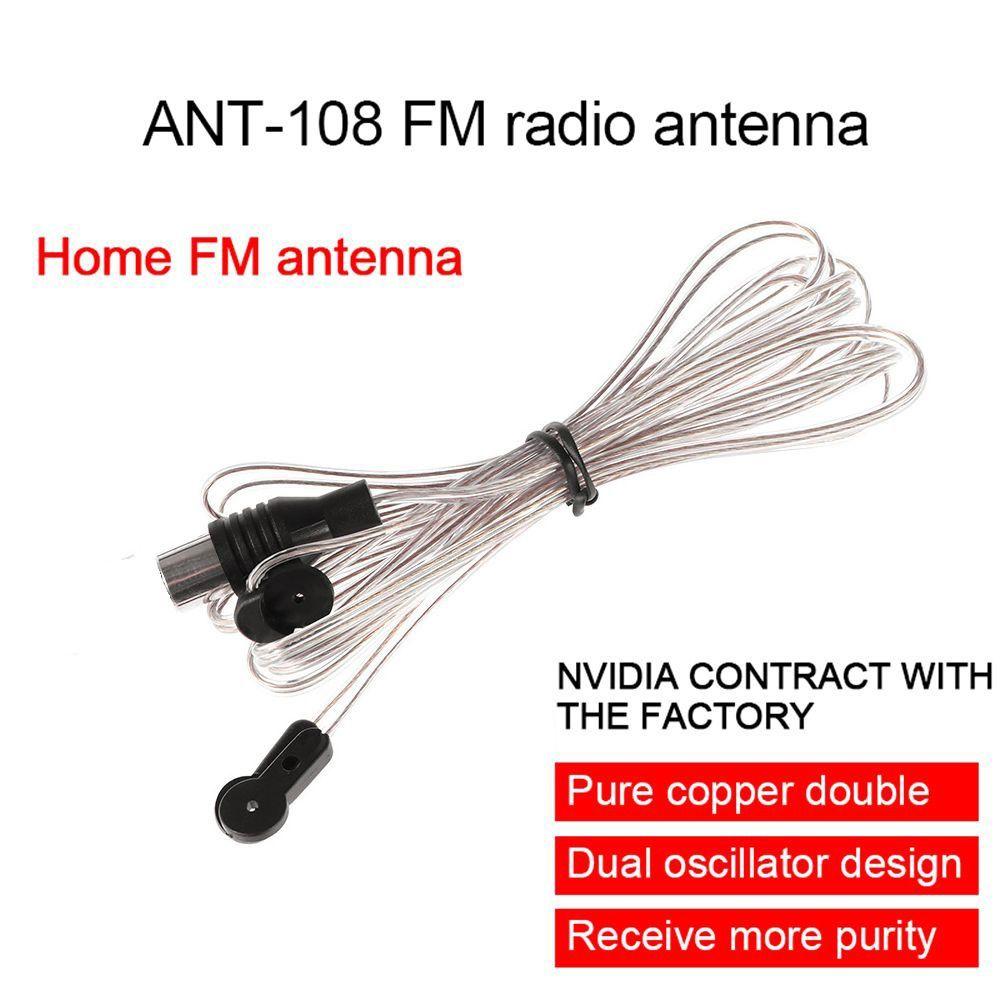 

Комнатная 75 Ом 2м MD ТВ Карта Антенна FM Антенна Усилитель Радиоприемник