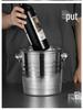 Stainless Steel Tiger Head KTV Ice and Champagne Bucket for Bars
