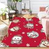1Pc Christmas Cute Characters Rug, Office Carpet Indoor Outdoor Doormat, Non-Slip Soft, Living Room, Christmas Halloween Gift M929332