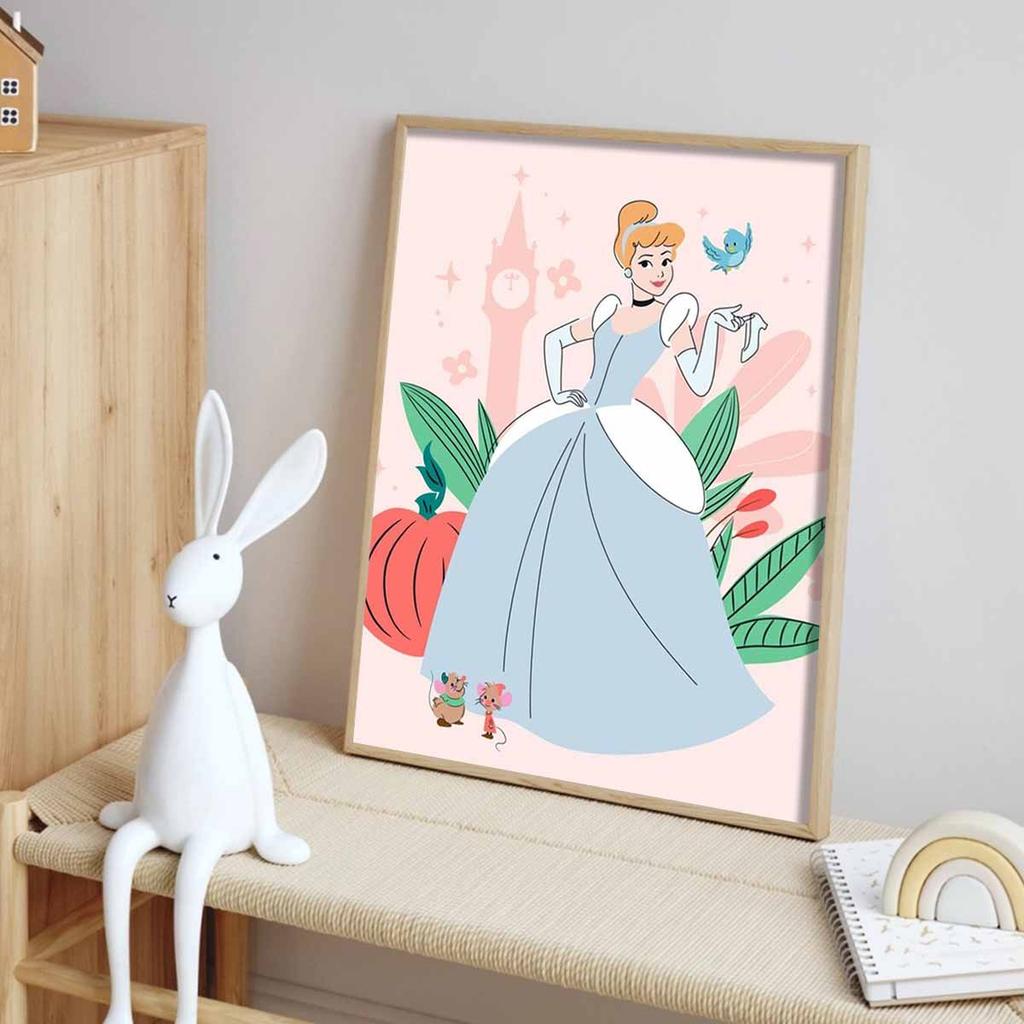 DIY Diamond Painting Cinderella and The Prince Cross Stitch Kit Mosaic Art Diamond Painting Full Circle Diamond Home Decoration