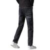 Spring, Summer and Autumn New Multi-color Cotton Elastic Large-size Straight Casual Denim Trousers Men's Trendy MEN